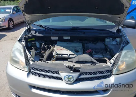 2005 Toyota Sienna Le из США, поврежденный, VIN 5TDZA23C75S279974